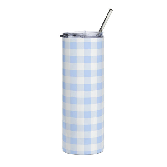 Blue + free straw topper