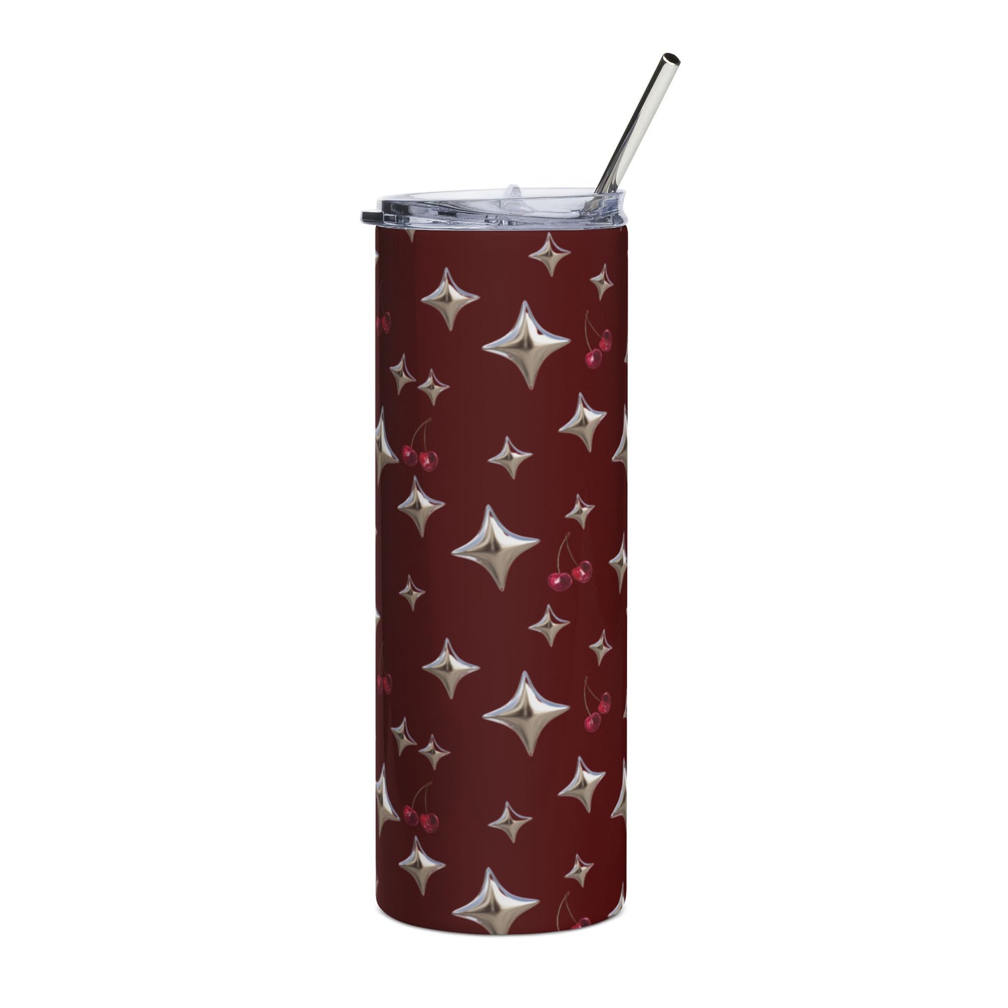 Star tumbler + free straw topper