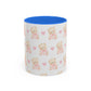 Teddy bears with love mug