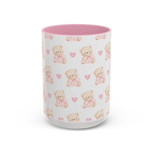 Teddy bears with love mug