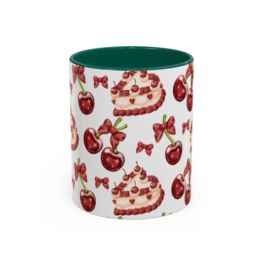 Cherry cake mug