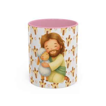 Jesus Hugs mug