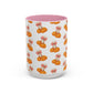 Bow pumpkin mug