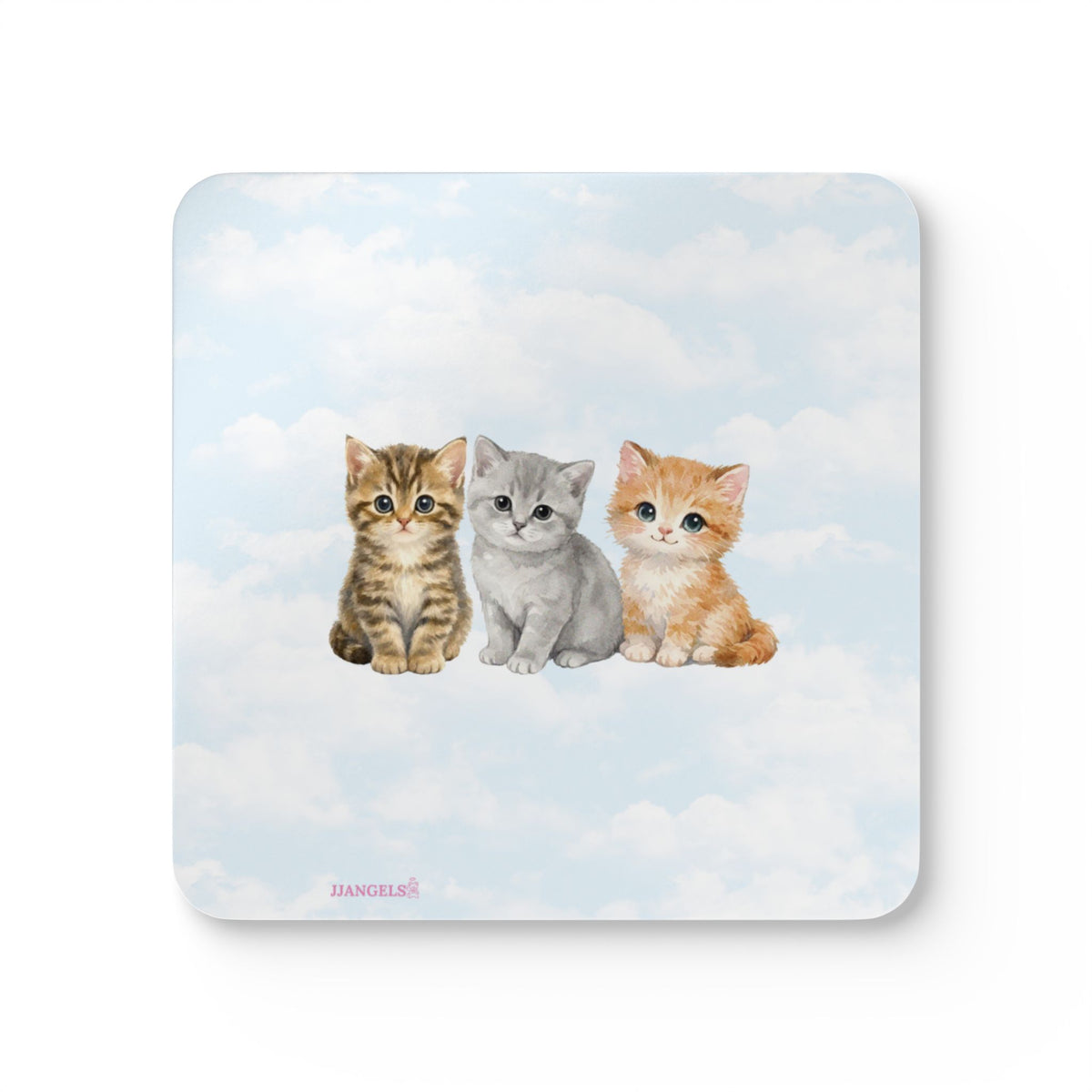 Cats on clouds Coasters (2)