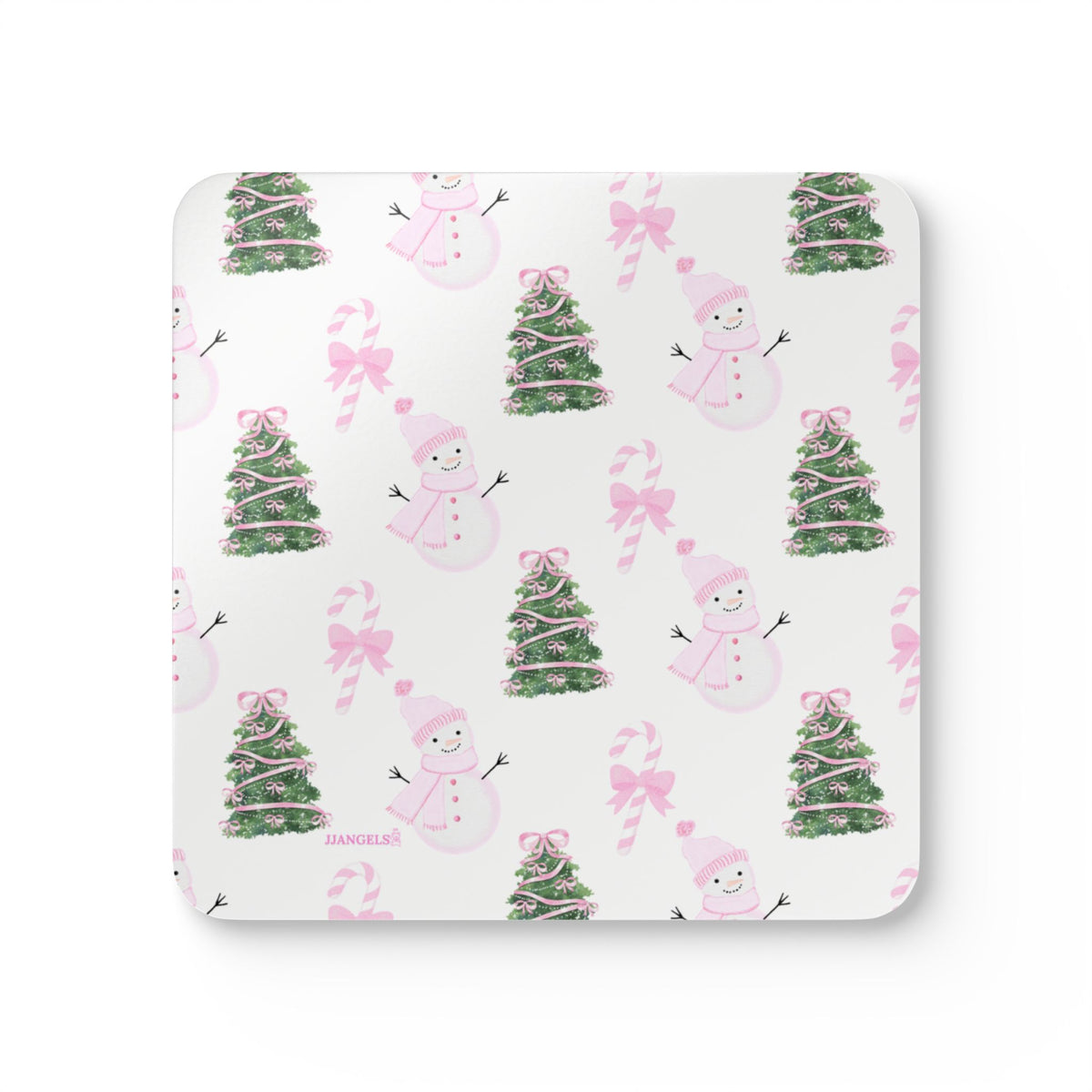 Snowman Tree Coasters (2)