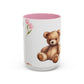 Berry tulips mug