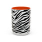 Black Print mug