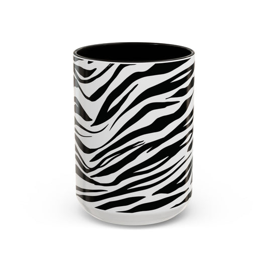 Black Print mug