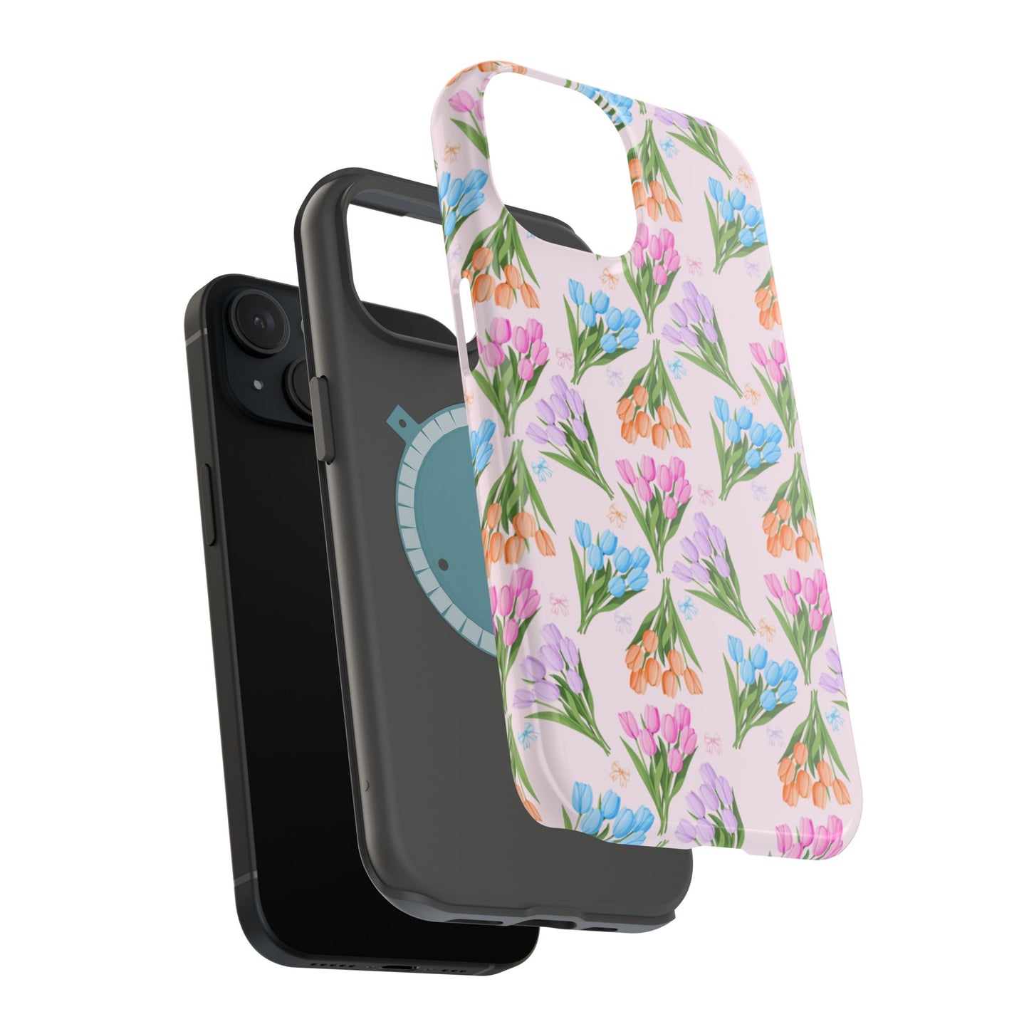 Colorful Tulips Iphone Case