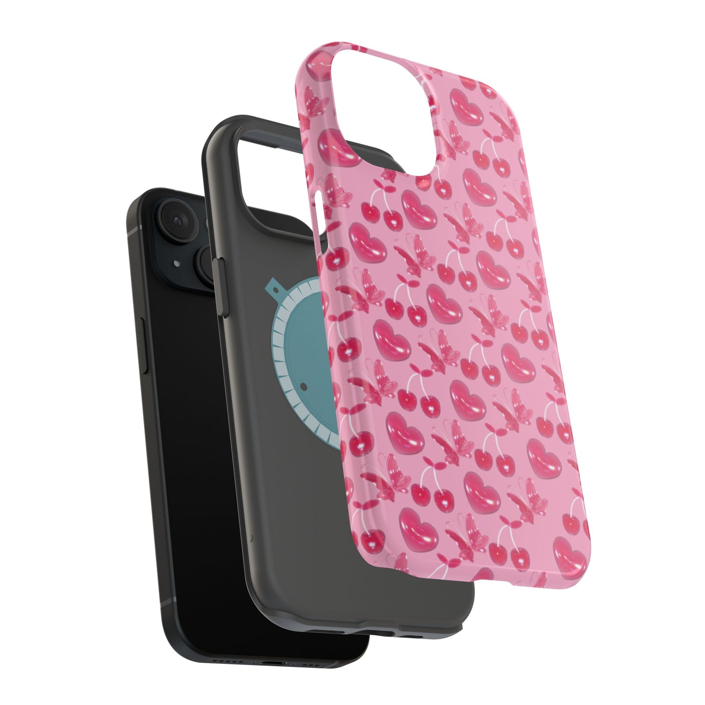Pink and more Pink Iphone Case