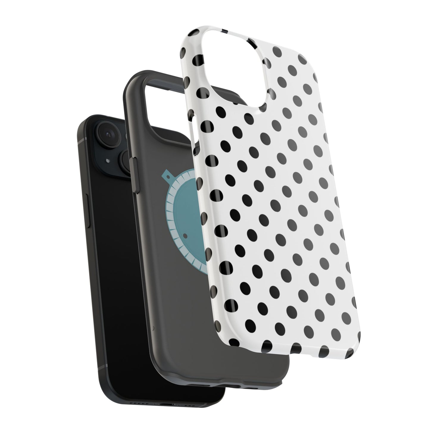 Black and White Iphone Case