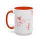 Snow and gingerbread mug
