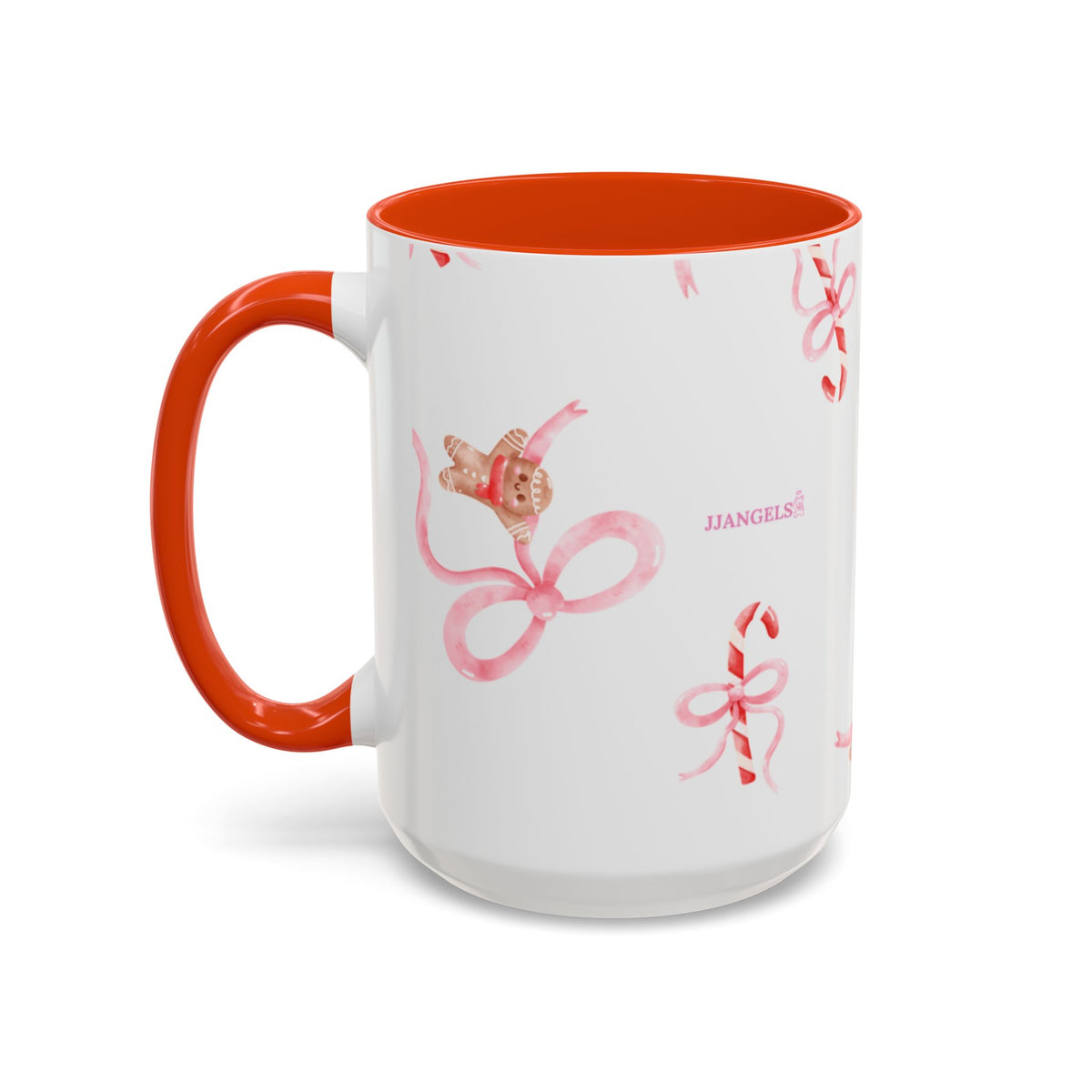 Snow and gingerbread mug