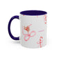 Snow and gingerbread mug