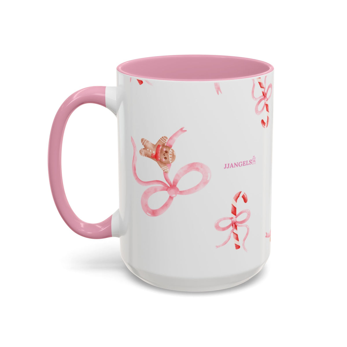 Snow and gingerbread mug
