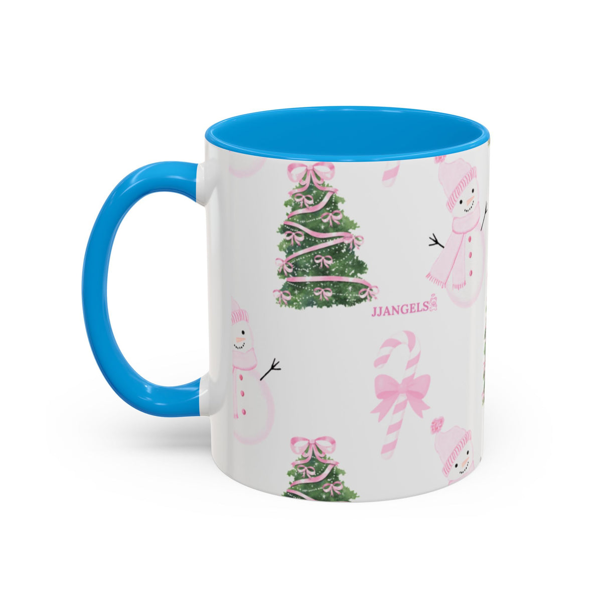 Snowman tree mug