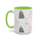 Snowman tree mug