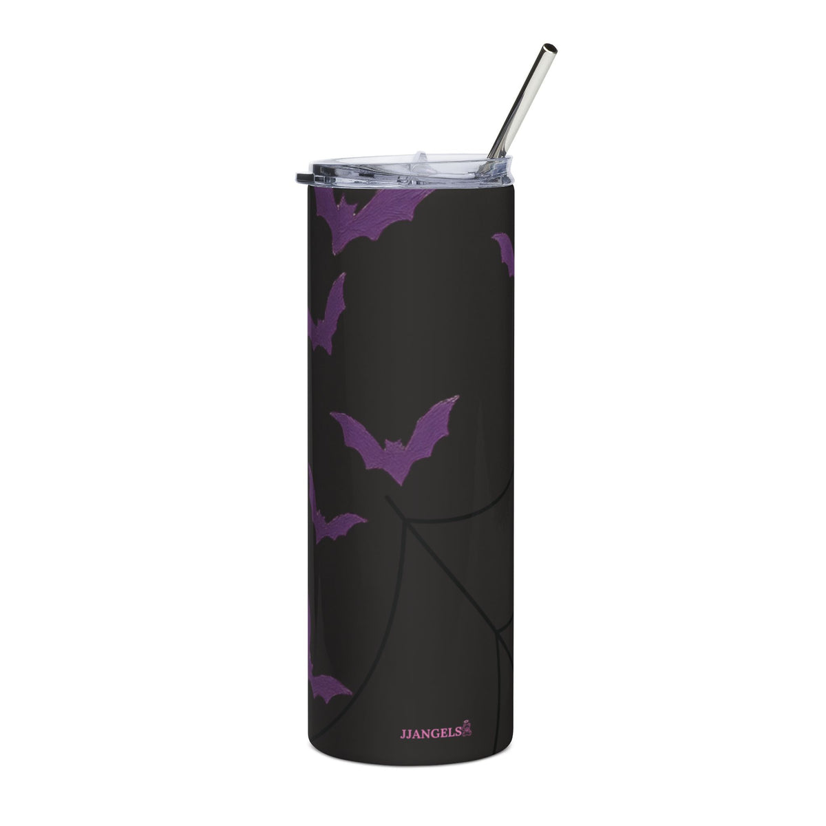 Bats and webs + free straw topper