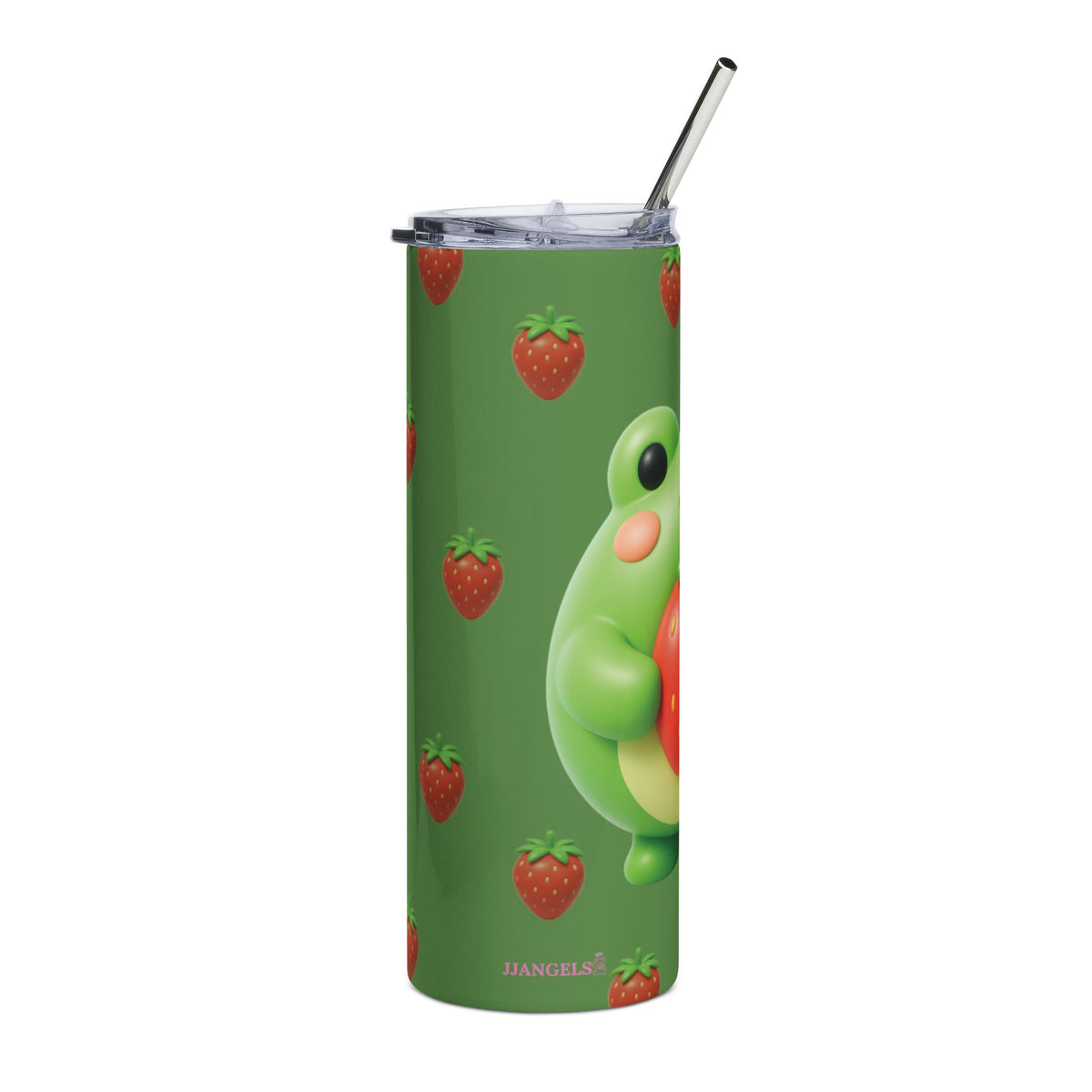 Berry frog + free straw topper