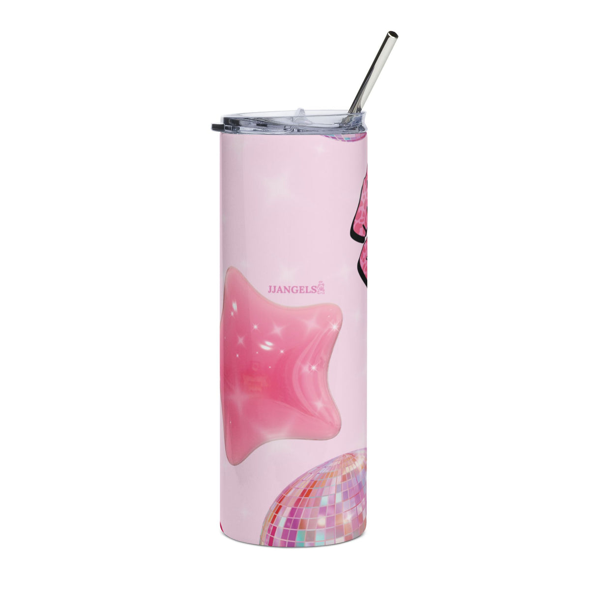 Lots of pink + free straw topper