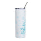 Blue Christmas + free straw topper