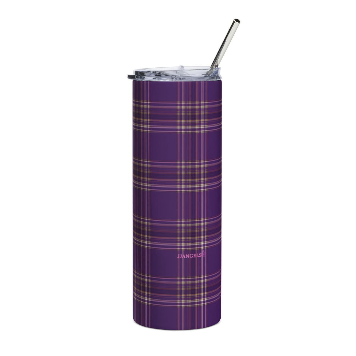 Purple + free straw topper