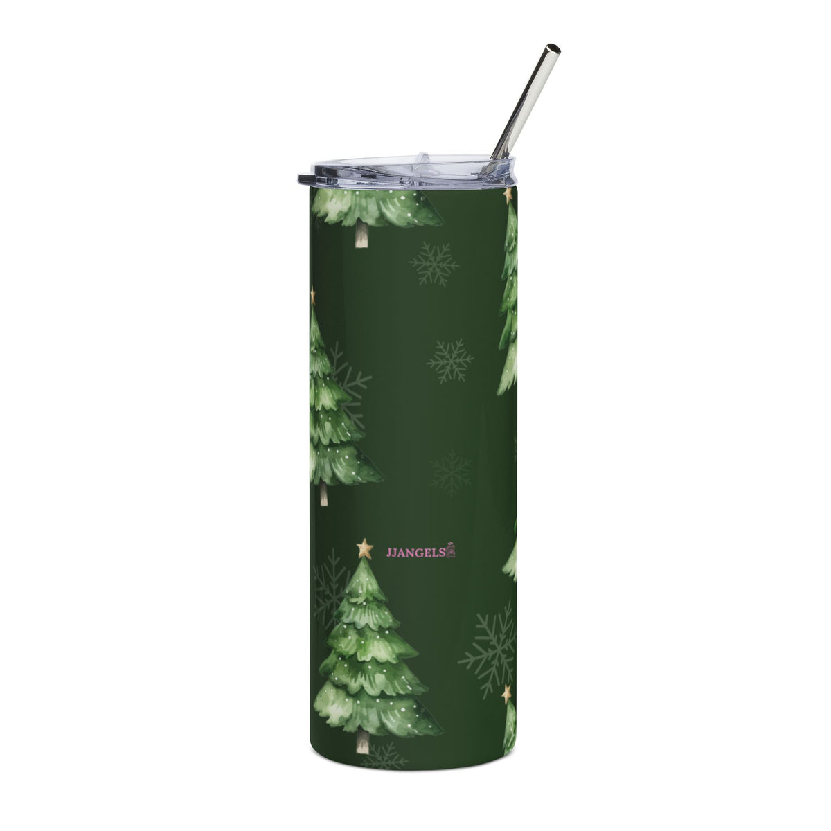 Christmas tree + free straw topper