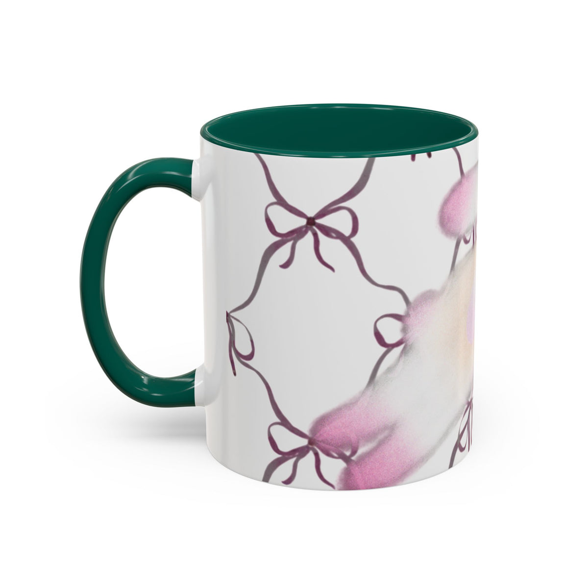 Rabbit bows mug