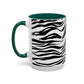 Black Print mug