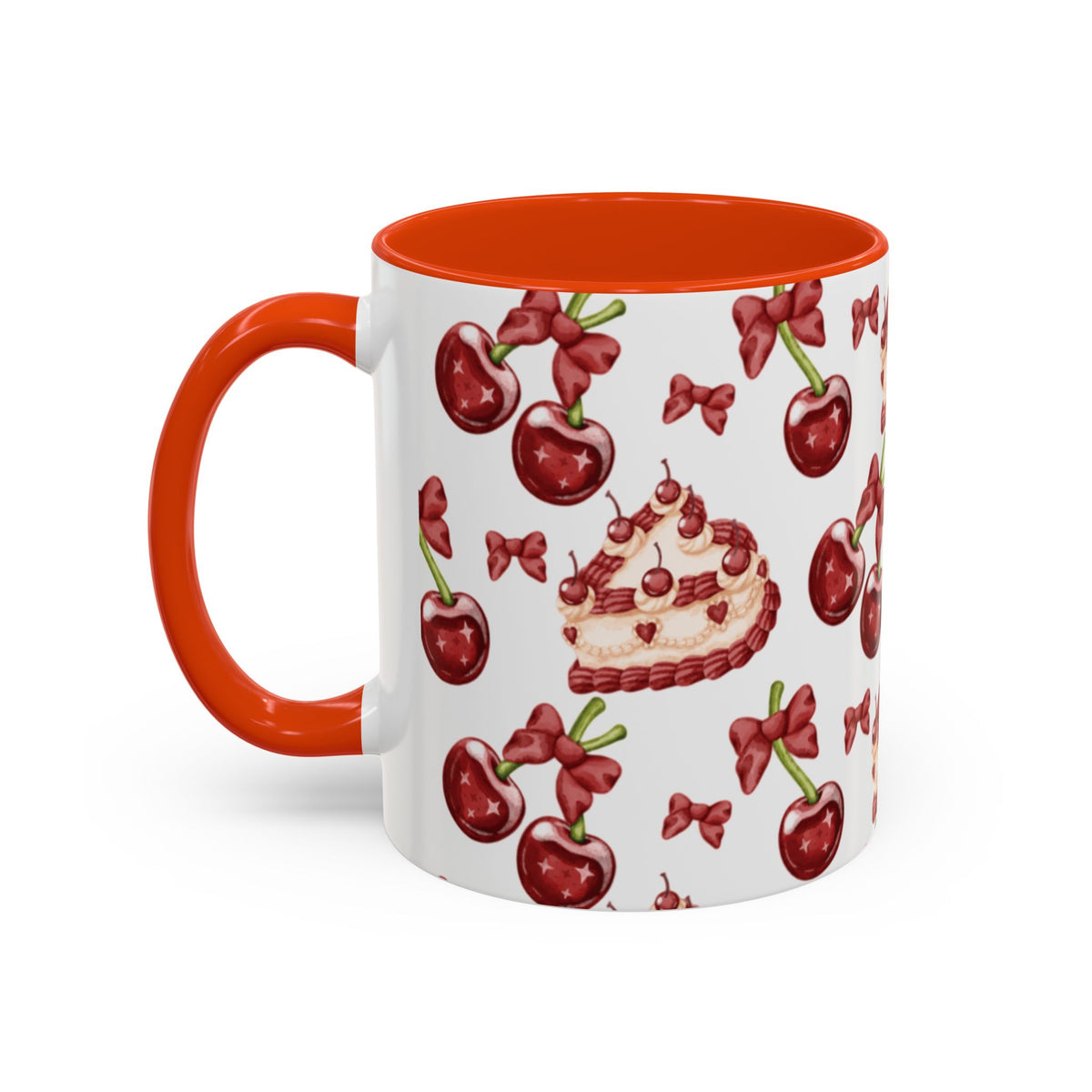 Cherry cake mug