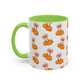 Bow pumpkin mug