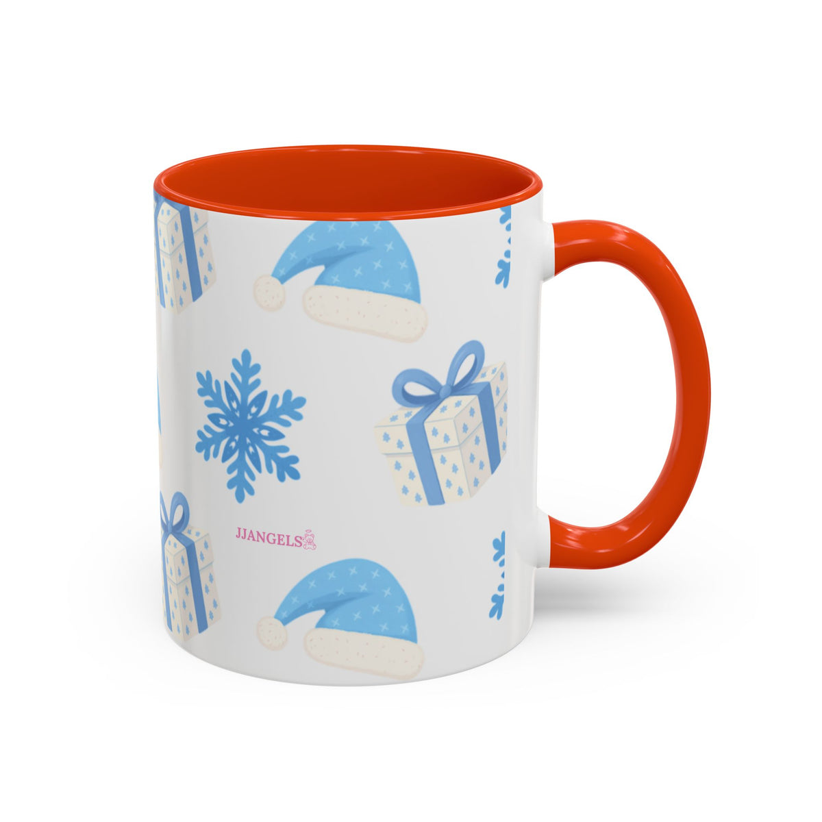 Blue gifts mug