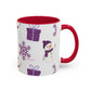 Purple gifts mug