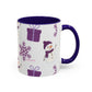 Purple gifts mug