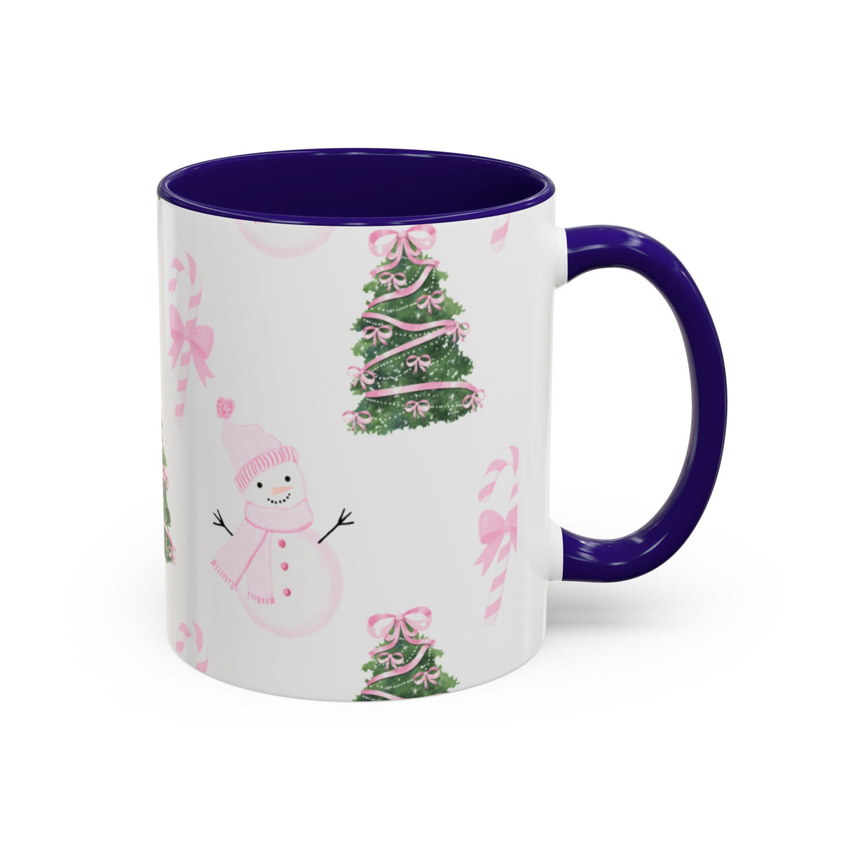 Snowman tree mug