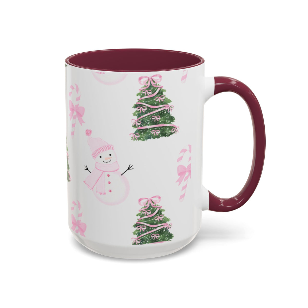 Snowman tree mug