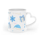 Blue gifts mug