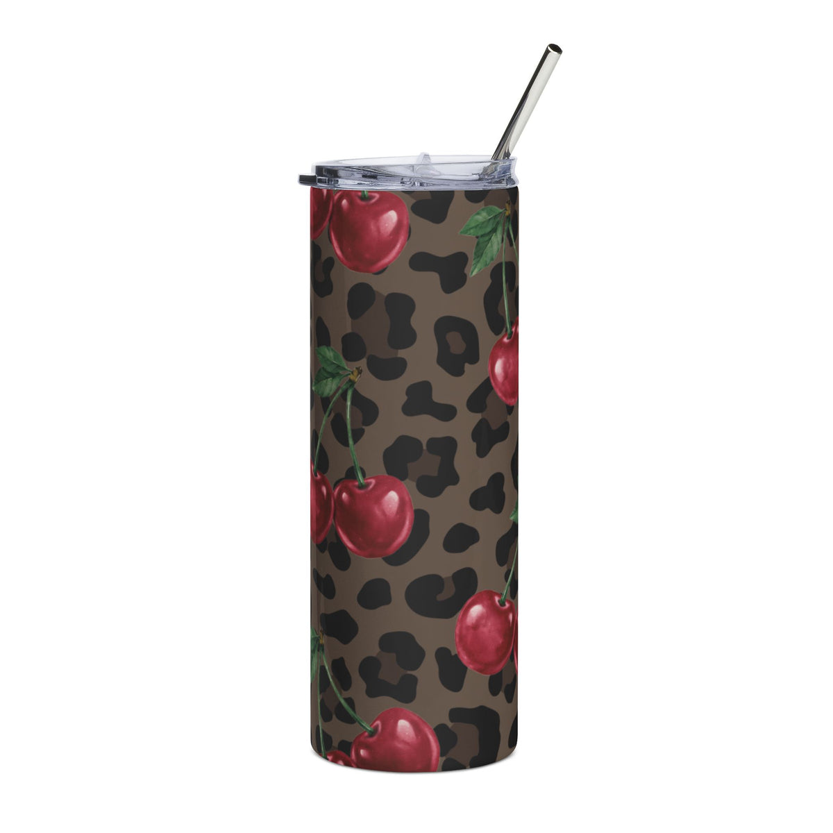 Print cherry + free straw topper