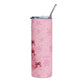 Pink Christmas + free straw topper