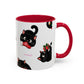 Christmas cats mug
