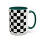 Checker mug