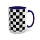 Checker mug