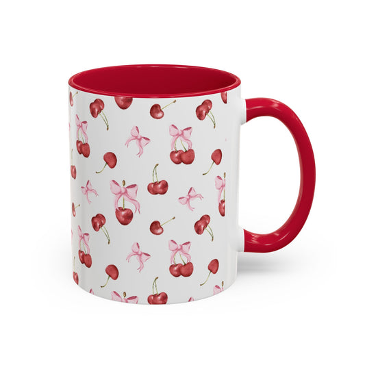 White Cherry mug