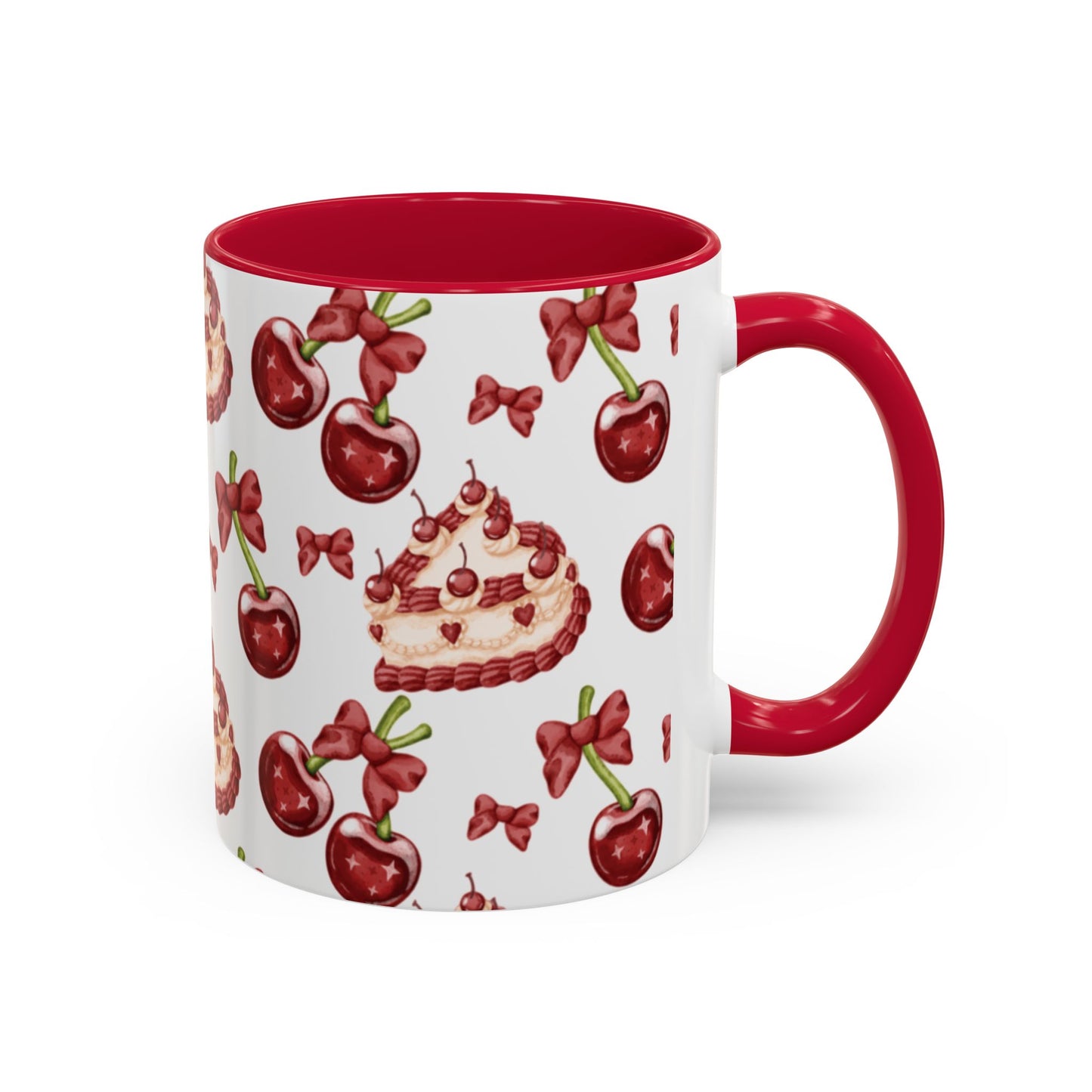Cherry cake mug